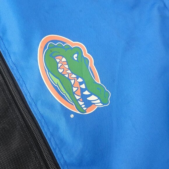 Logo Beach Backpack Bag Alligator Drawstring Bag Sport Gym Bag Black/Blue - Picture 5 of 10